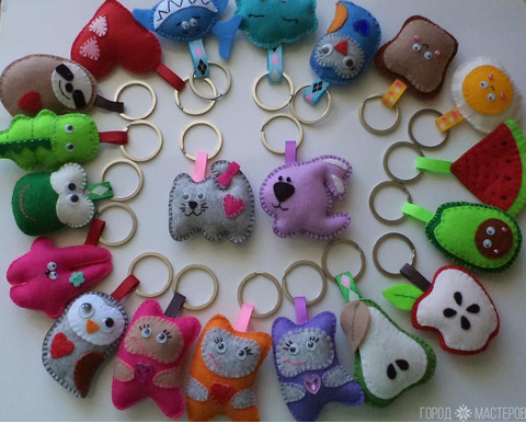 Игрушки из фетра - 3