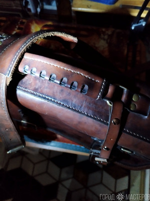 дорожная сумка, полностью ручная работа. кожа.https://vk.com/id175424969 - 3