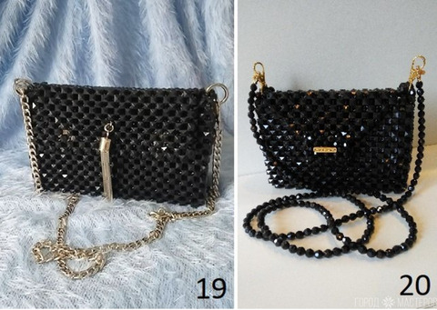 Клатчи из бусин в наличии и на заказ цвет любой , выбранный в таблице - 2