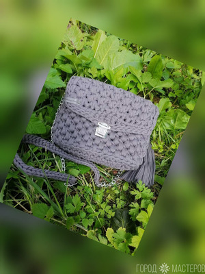 Сумочка через плечо ручной работы