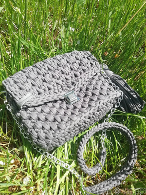 Сумочка через плечо ручной работы - 2