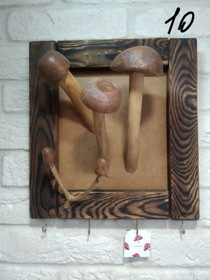 Ключница, панно на стену ручной работы - 3