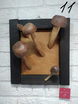 Ключница, панно на стену ручной работы - 5