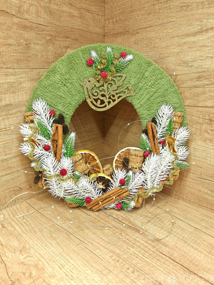 Венок новогодний