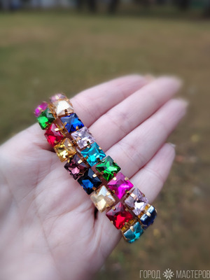 Браслет из страз