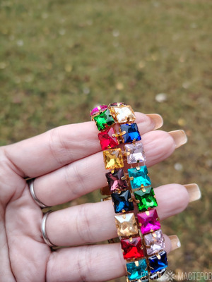 Браслет из страз - 2