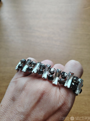 Браслет из страз - 2