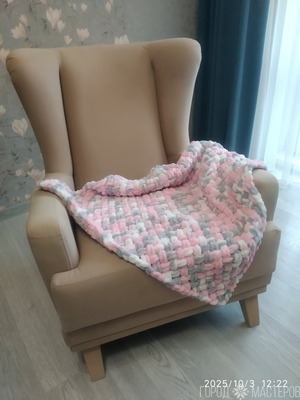 Детский плед для новорожденных. - 4