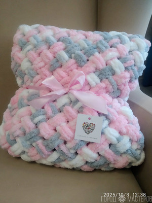 Детский плед для новорожденных. - 6