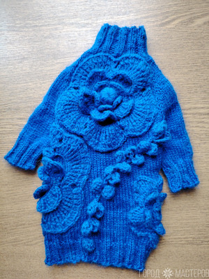 Свитер для сфинкса или маленькой собачки