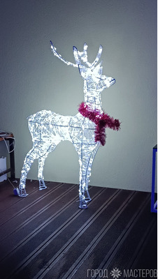 Световая фигура олень - 2
