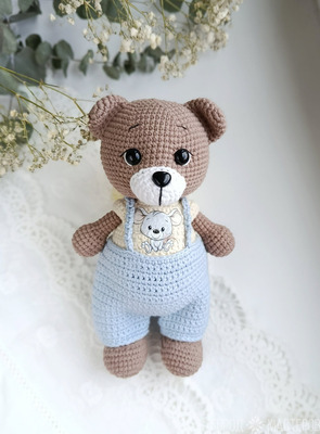 Медведь вязаный - 2