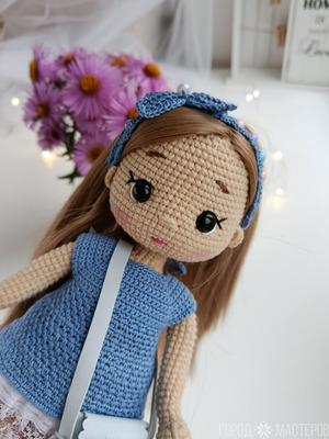 Кукла интерьерная. Вязаная кукла
