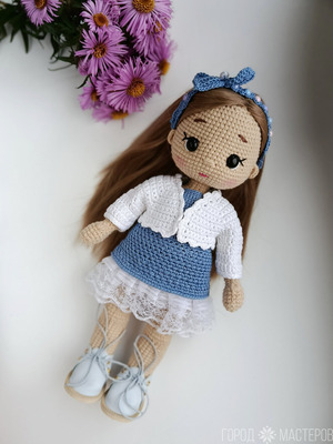 Кукла интерьерная. Вязаная кукла - 2