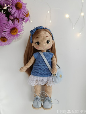 Кукла интерьерная. Вязаная кукла - 3