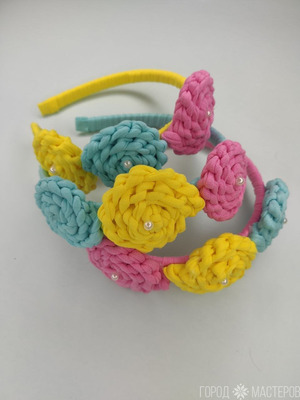 Ободок ,, Ромашка ,, - 2