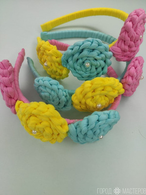 Ободок ,, Ромашка ,, - 6