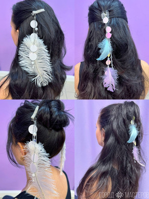 Заколки ,, Фламинго ,,