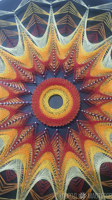 Картина в стиле String art - 4