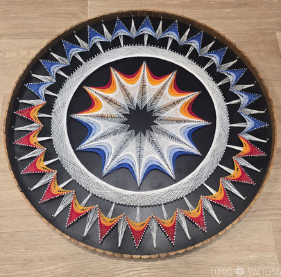 Картина в стиле String art - 3