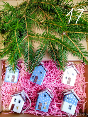 Домики на елку ручной работы - 2