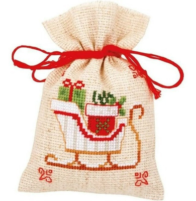 Мешочек для новогоднего подарка
