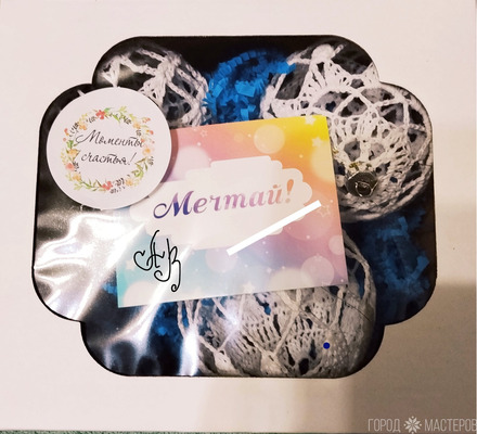 Новогодние ажурные шары и снежинки - 5