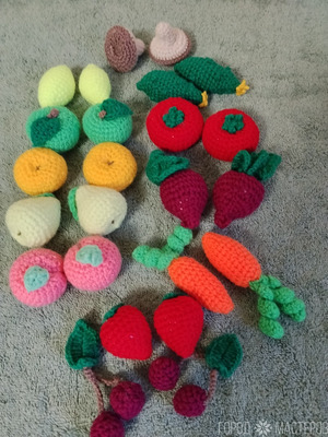 Развивающая игрушка: Угощение для гусеницы - 2