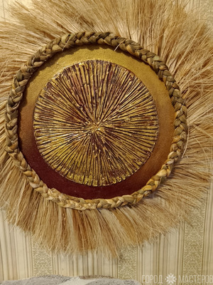 Декоративный круг для интерьера.