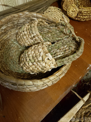 Тапочки плетеные. - 2