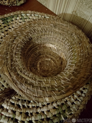 Шляпа плетёная. - 3