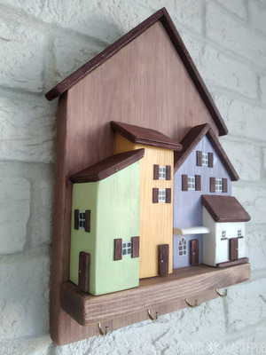 Объемное панно, ключница, подарок для дома и интерьера - 2