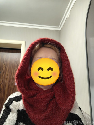 Шарф-капюшон