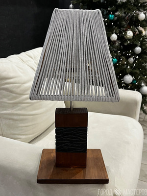 Светильник, настольная лампа, ночник. Ручная работа - 2