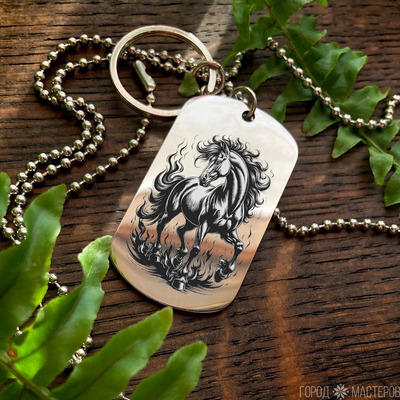 Жетончик с Вашей гравировкой - 5