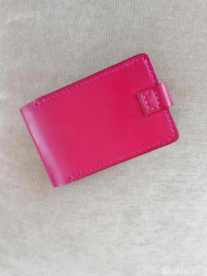 Визитница, картхолдер, натуральная кожа, ручная работа - 4