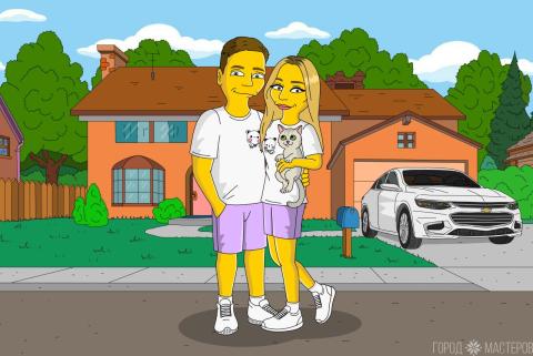 Оригинальный подарок в стиле Симпсоны - 2