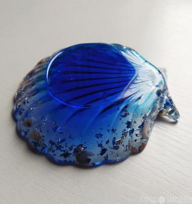 Блюдце "ракушка" из эпоксидной смолы - 3
