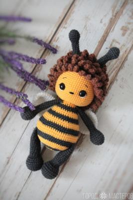 Вязаная игрушка Пчёлка - 2