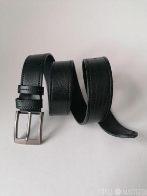 Ремень мужской, ручная работа, натуральная кожа - 3