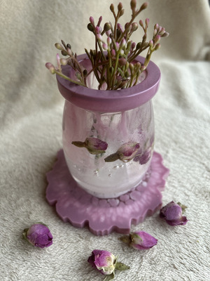 Вазочка из эпоксидной смолы - 3