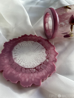 Вазочка из эпоксидной смолы - 5