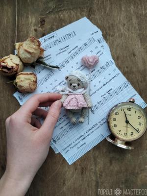 Мишка вязаный Тедди - 3