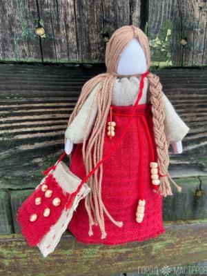 Народная обережная кукла мотанка Успешница - 2
