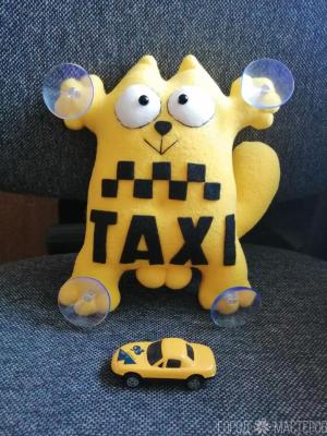 Коты Саймоны на присоска на стекло в машину - 3