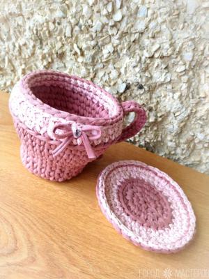 Интерьерная корзина ручной работы - 2