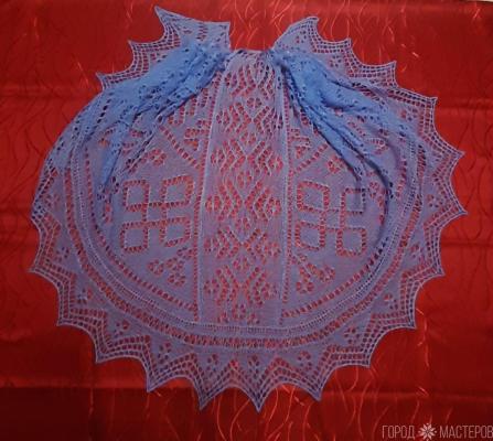 Шаль Снежинка - 3