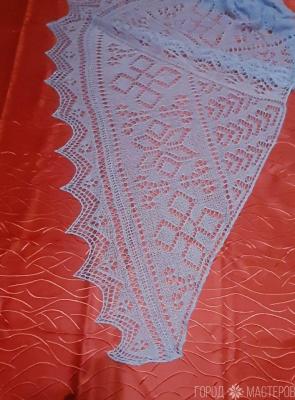 Шаль Снежинка - 5