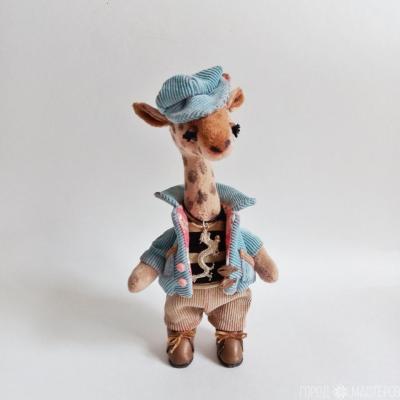 Интерьерная кукла жираф - 5