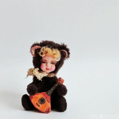 Медвежонок тедди долл с балалайкой - 2